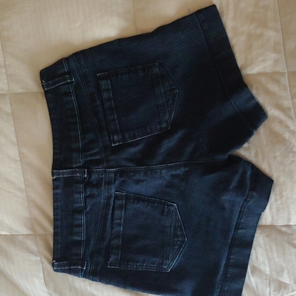 Mid Rise Jean Shorts - Picture 3 of 4